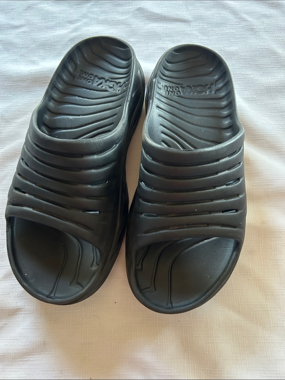 Hoka Black Men's Slide Sandals